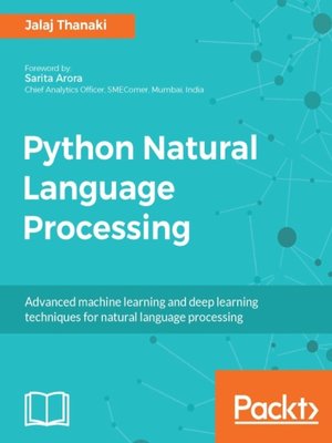 cover image of Python Natural Language Processing